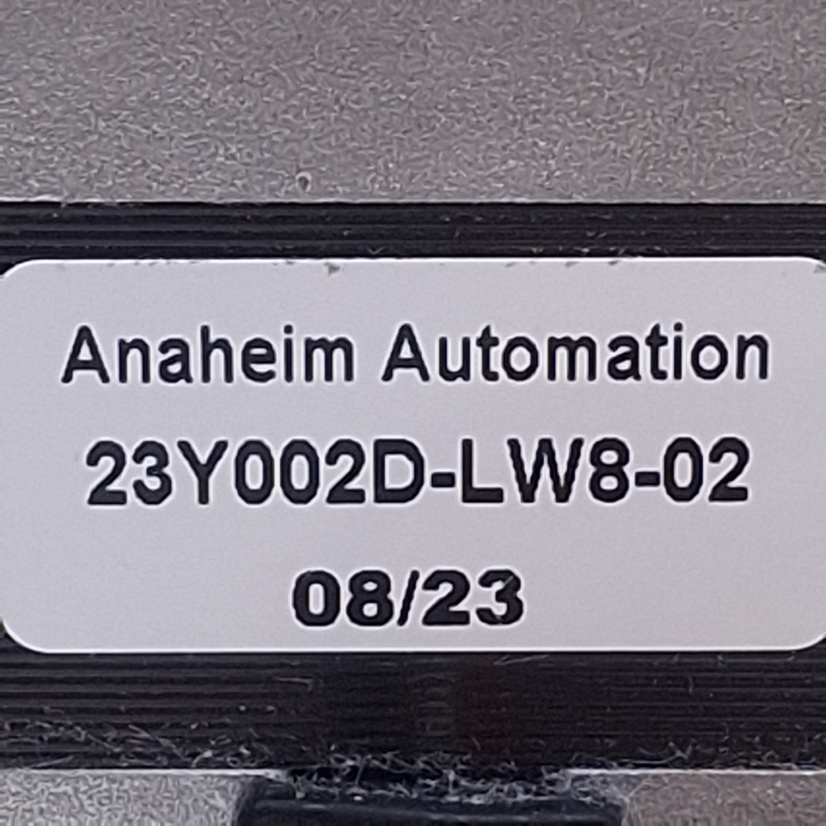 Used Anaheim Automation 23Y002D-LW8-02 Stepper Motor, NEMA 23, 8.1V 0.7A, 76oz-in