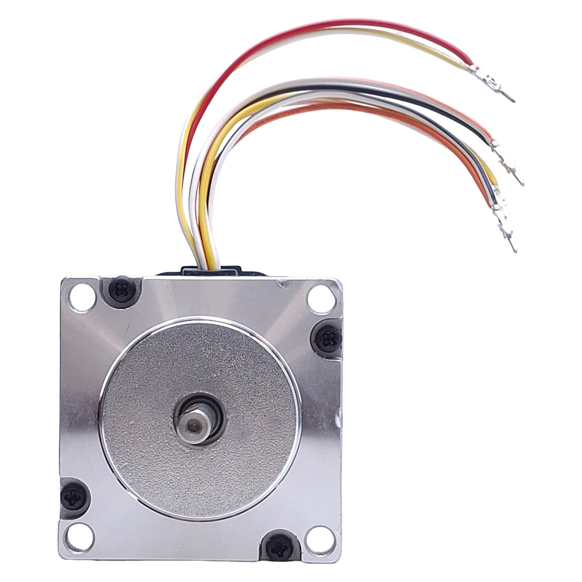 Used Anaheim Automation 23Y002D-LW8-02 Stepper Motor, NEMA 23, 8.1V 0.7A, 76oz-in