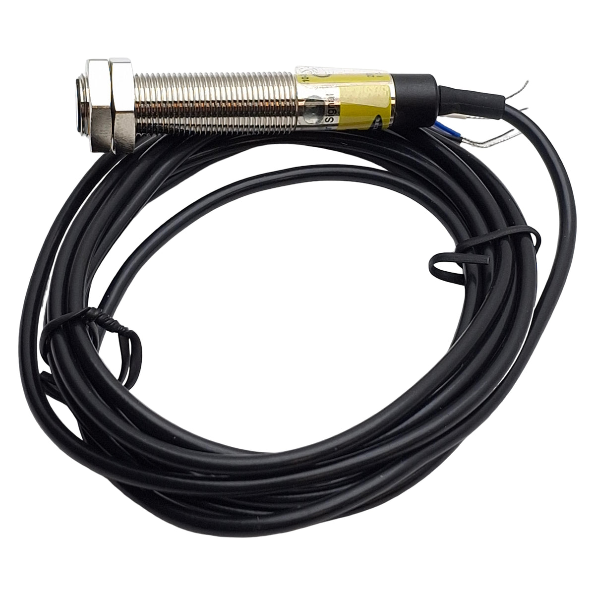 New Banner M12PFF50 Photoelectric Sensor, 50mm SN, 10-30VDC PNP Output, 2m Cable