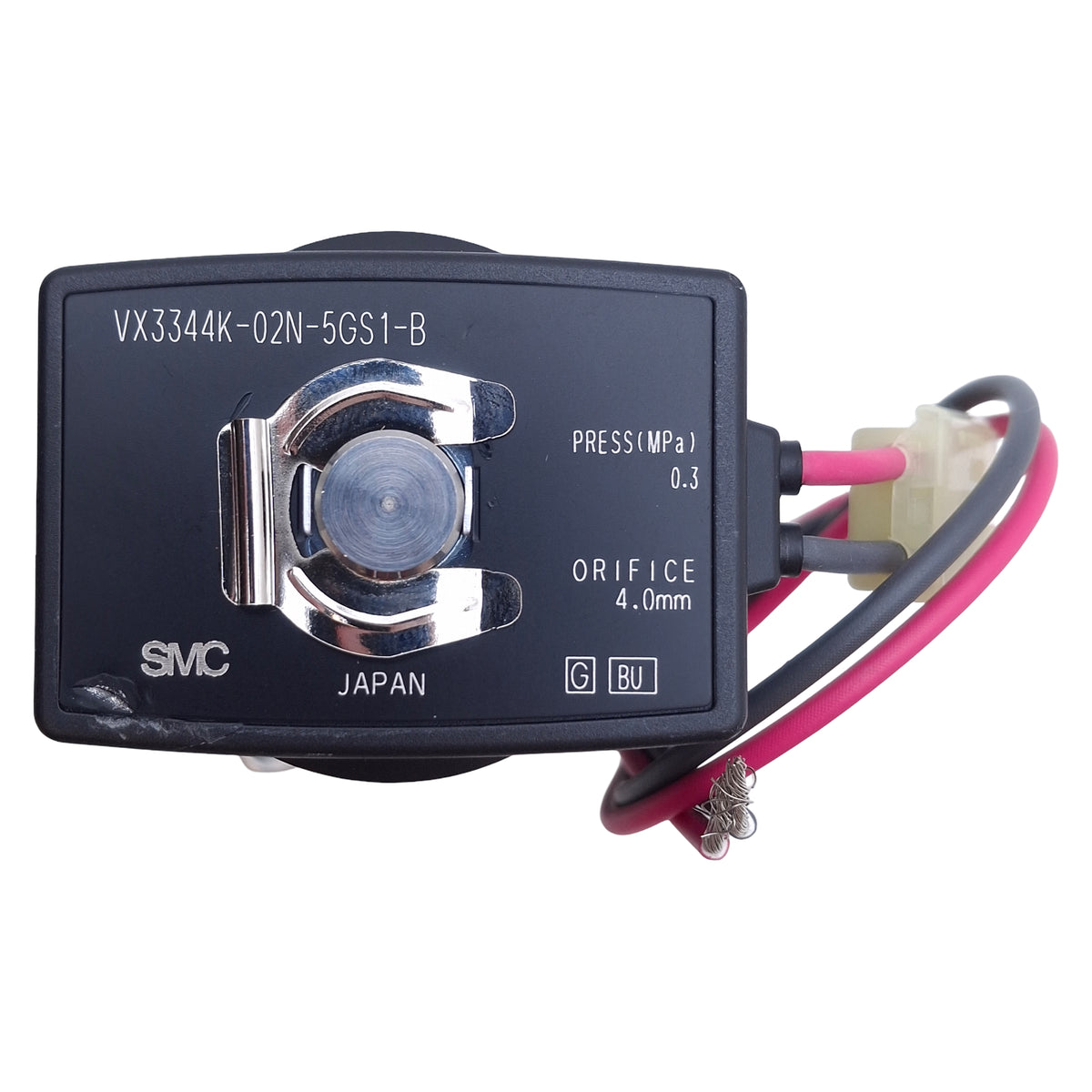 New – Open box SMC VX3344K-02N-5GS1-B Solenoid Valve, 1/4in NPT, 0.3/1.0MPa, 24VDC Coil