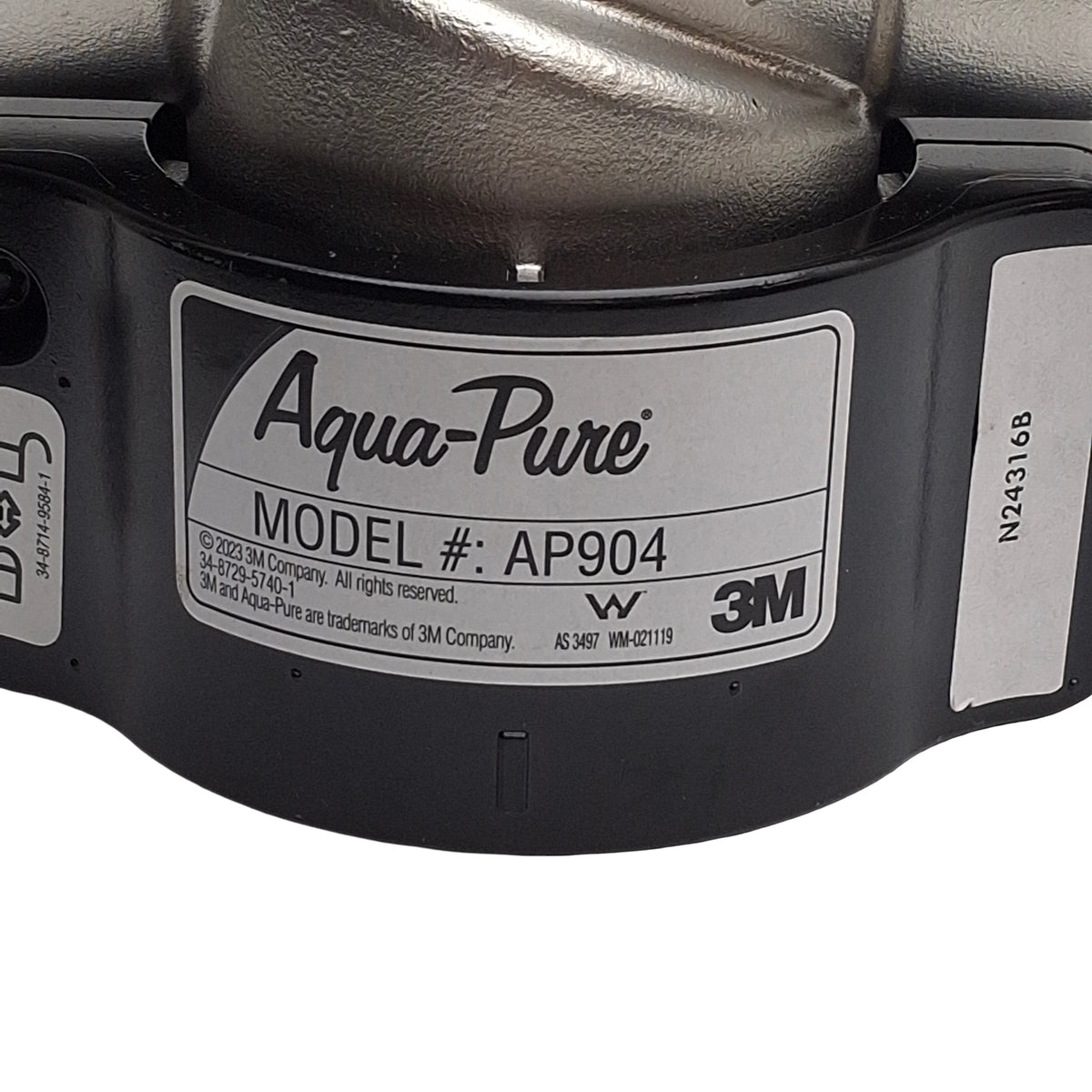 New – Open box 3M AP904 6223201 Aqua Pure Water Filter Head Assembly, 1in NPT, 304SS, 125psi