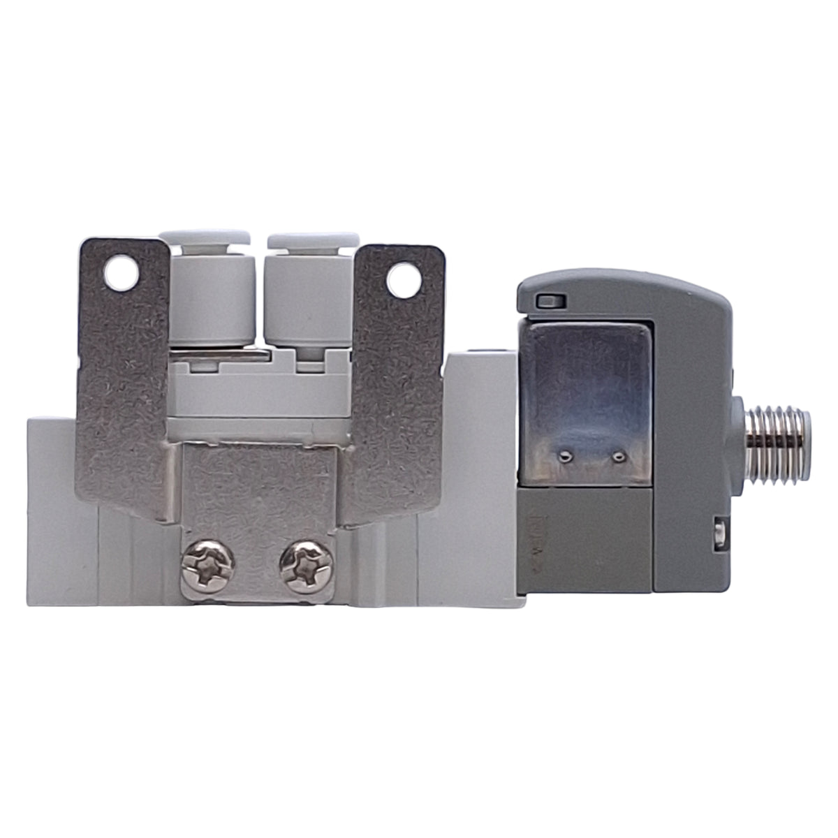 New SMC SY3120-5WOZ-C4-F2 Solenoid Valve 5-Port, 0.1-0.7MPa, M8 3-Pin, 24VDC Coil