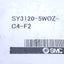 New SMC SY3120-5WOZ-C4-F2 Solenoid Valve 5-Port, 0.1-0.7MPa, M8 3-Pin, 24VDC Coil