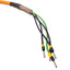 New Yaskawa JZSP-C7M143-10-E-G6 Sigma-7 Flexible Servo Motor Power Cable, M17, 10m