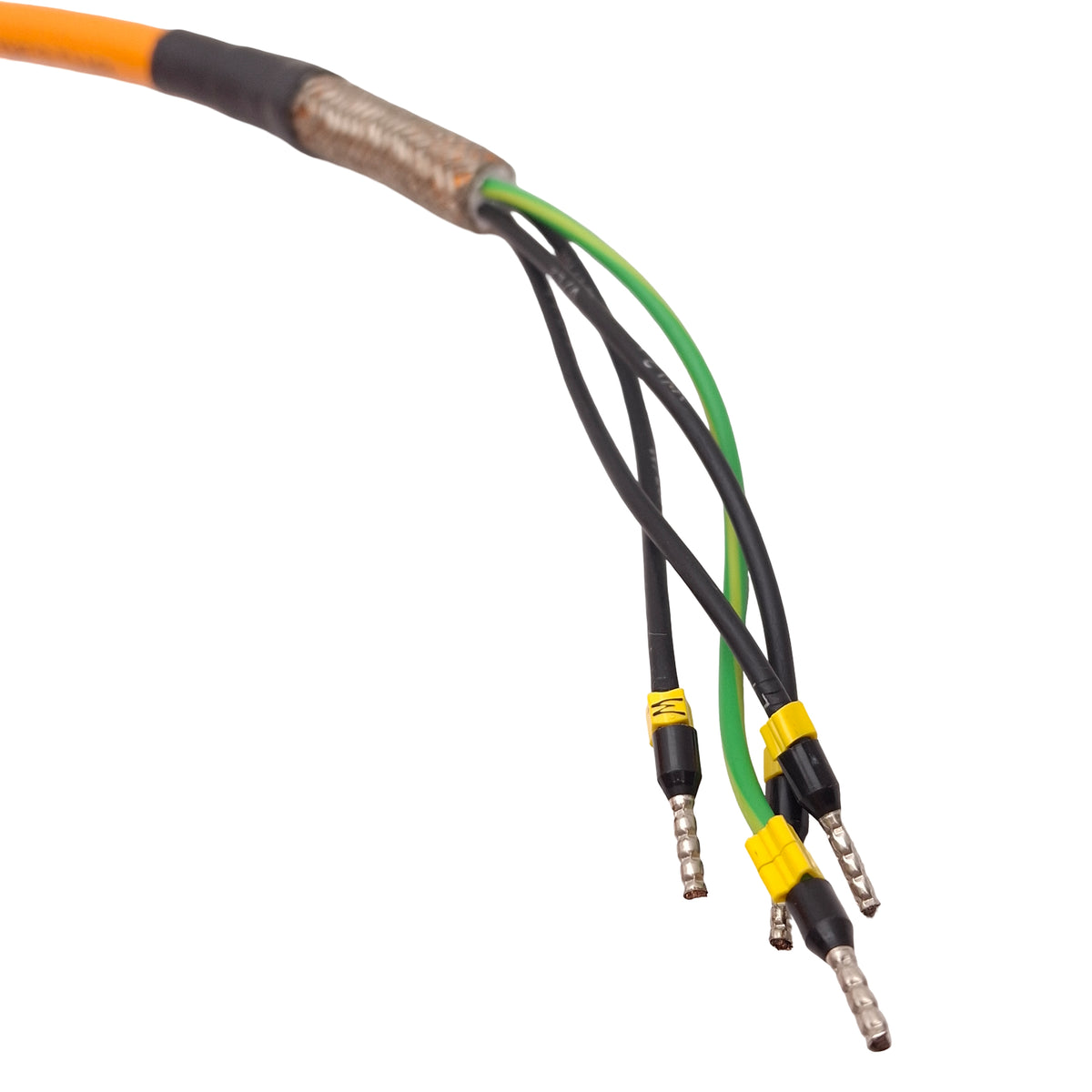 New Yaskawa JZSP-C7M143-10-E-G6 Sigma-7 Flexible Servo Motor Power Cable, M17, 10m