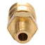 New Lot of 2 Parker 26KAAN13MPX Rectus Type 26 Brass Quick Connect Coupler 1/4in NPT