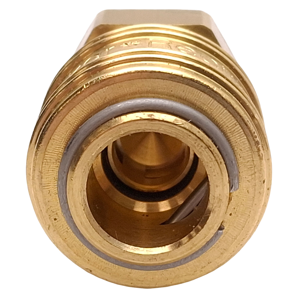 New Lot of 2 Parker 26KAAN13MPX Rectus Type 26 Brass Quick Connect Coupler 1/4in NPT