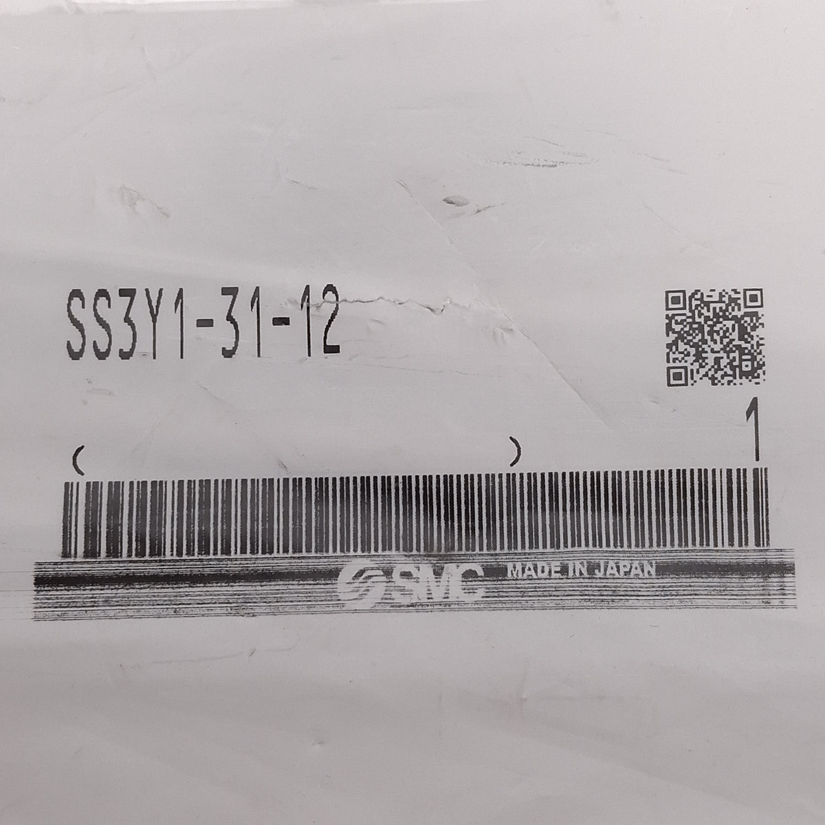 New SMC SS3Y1-31-12 SY100 Series Manifold, Aluminum, 12-Station, M5x0.8 Ports
