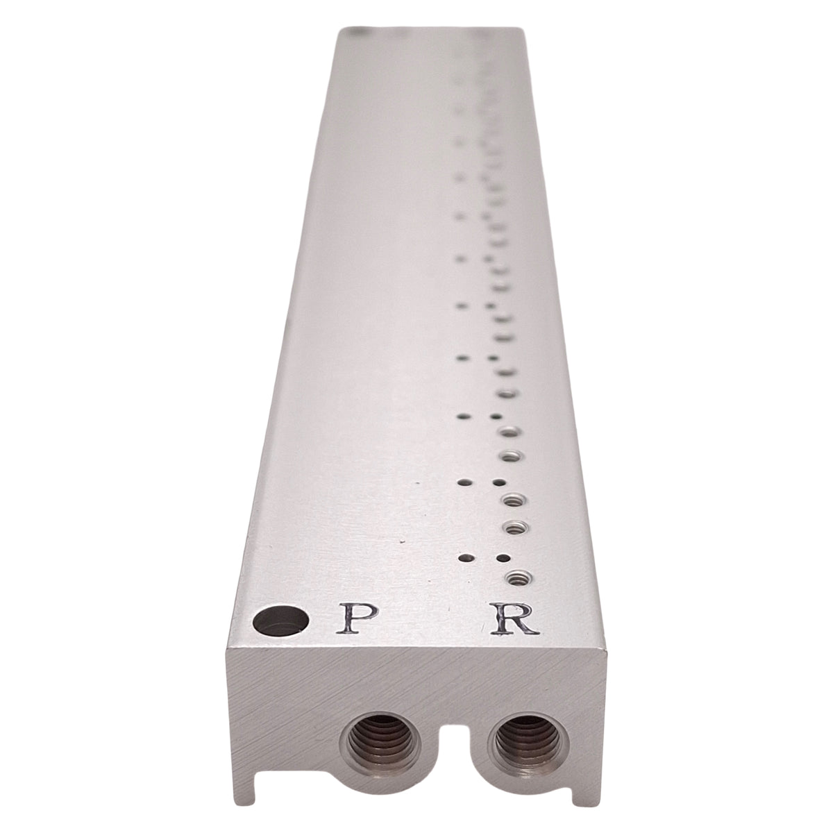 New SMC SS3Y1-31-12 SY100 Series Manifold, Aluminum, 12-Station, M5x0.8 Ports