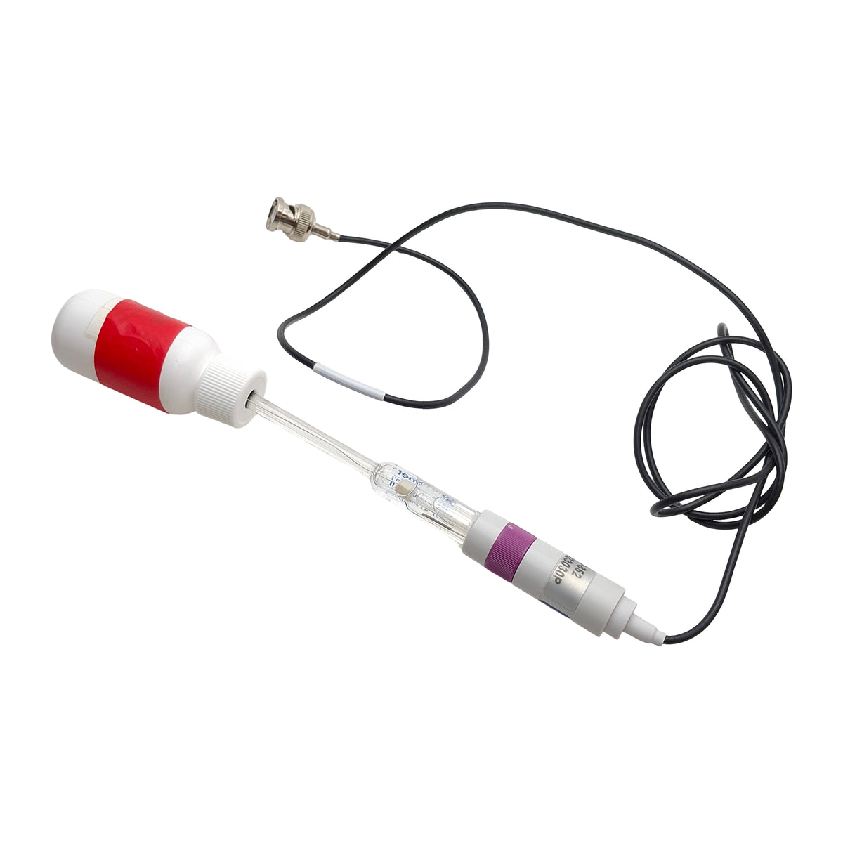 Used Fischer Scientific 13-620-852 Accumet SemiMicro Glass pH Electrode, 0-14pH, TRIS