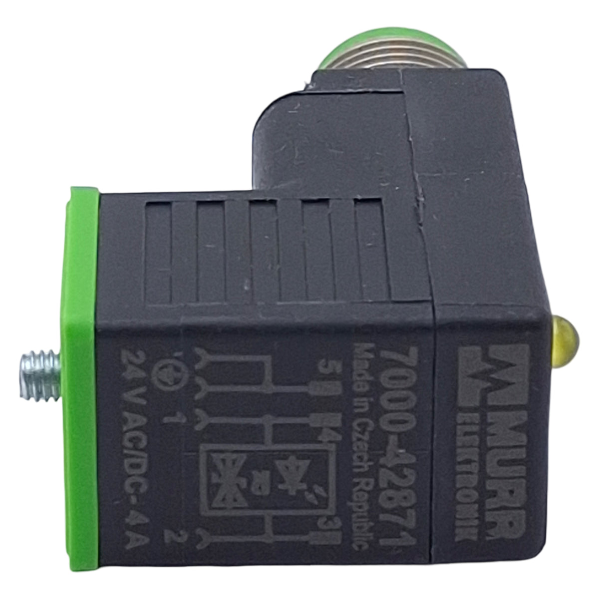New MurrElektronik 7000-42871-0000000 Valve Plug Adaptor, 3-Pin M12 Male, 24VDC