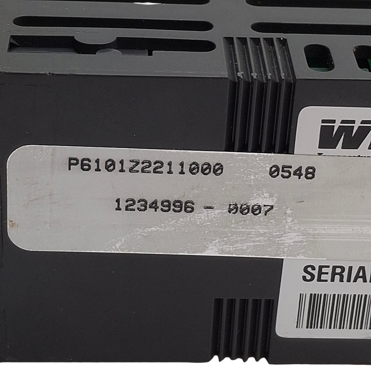Used West P6101Z2211000 Process Controller, T/C RTD Input, Relay Output, 100-240VAC