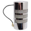 Used Patlite WE-302-RYG Wall Mount Signal Tower, Red/Amber/Green Continuous, 24VAC/DC