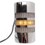 Used Patlite WE-302-RYG Wall Mount Signal Tower, Red/Amber/Green Continuous, 24VAC/DC