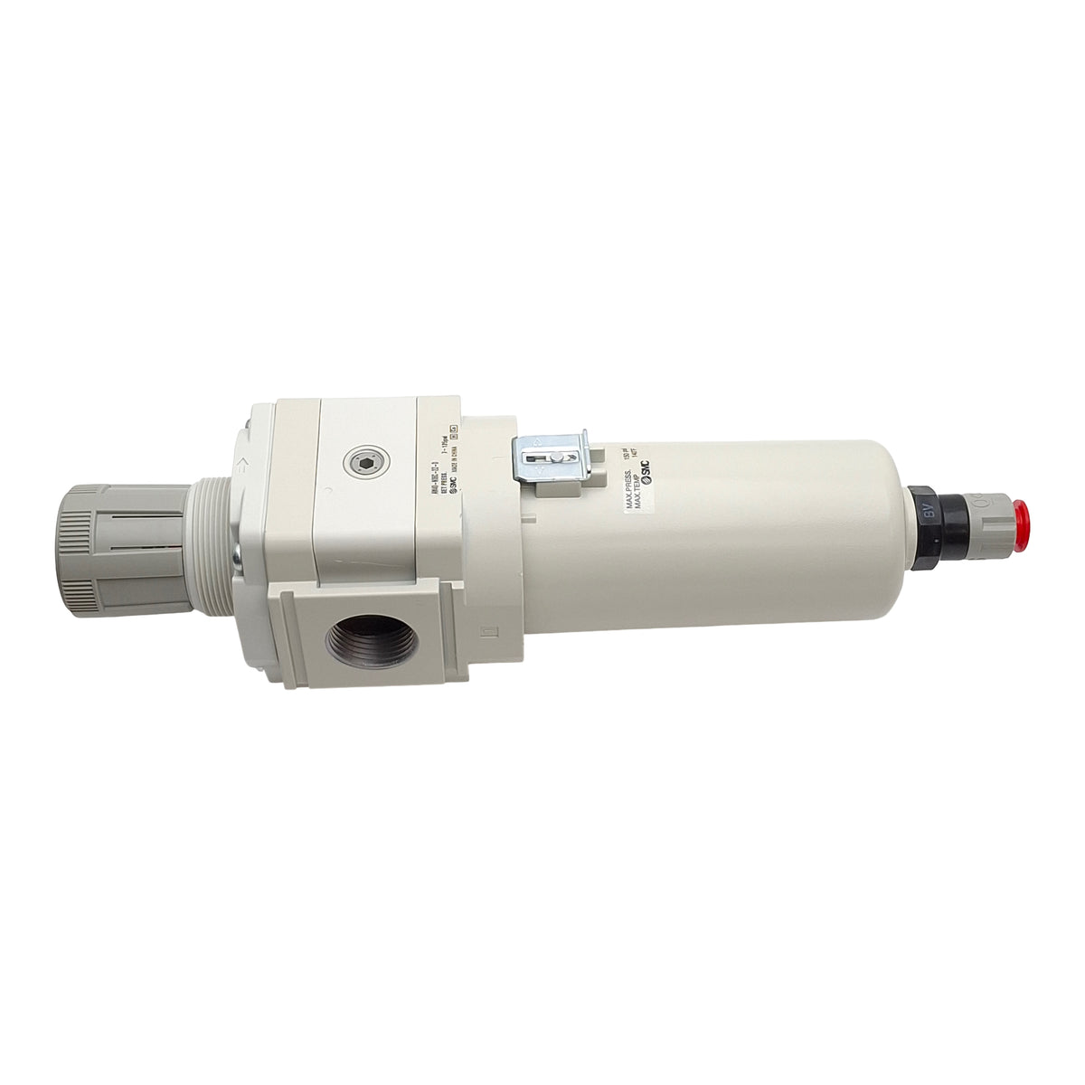New SMC AW40-N06C-2Z-D Pneumatic Regulator, 3/4in NPT, 7-125PSI Set Pressure, 5µm