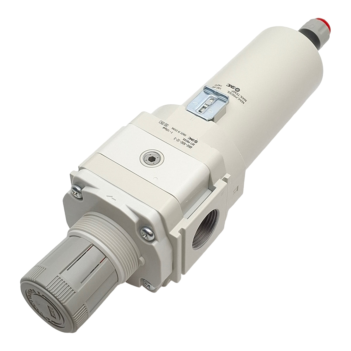 New SMC AW40-N06C-2Z-D Pneumatic Regulator, 3/4in NPT, 7-125PSI Set Pressure, 5µm