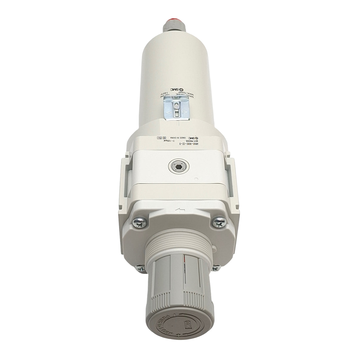 New SMC AW40-N06C-2Z-D Pneumatic Regulator, 3/4in NPT, 7-125PSI Set Pressure, 5µm