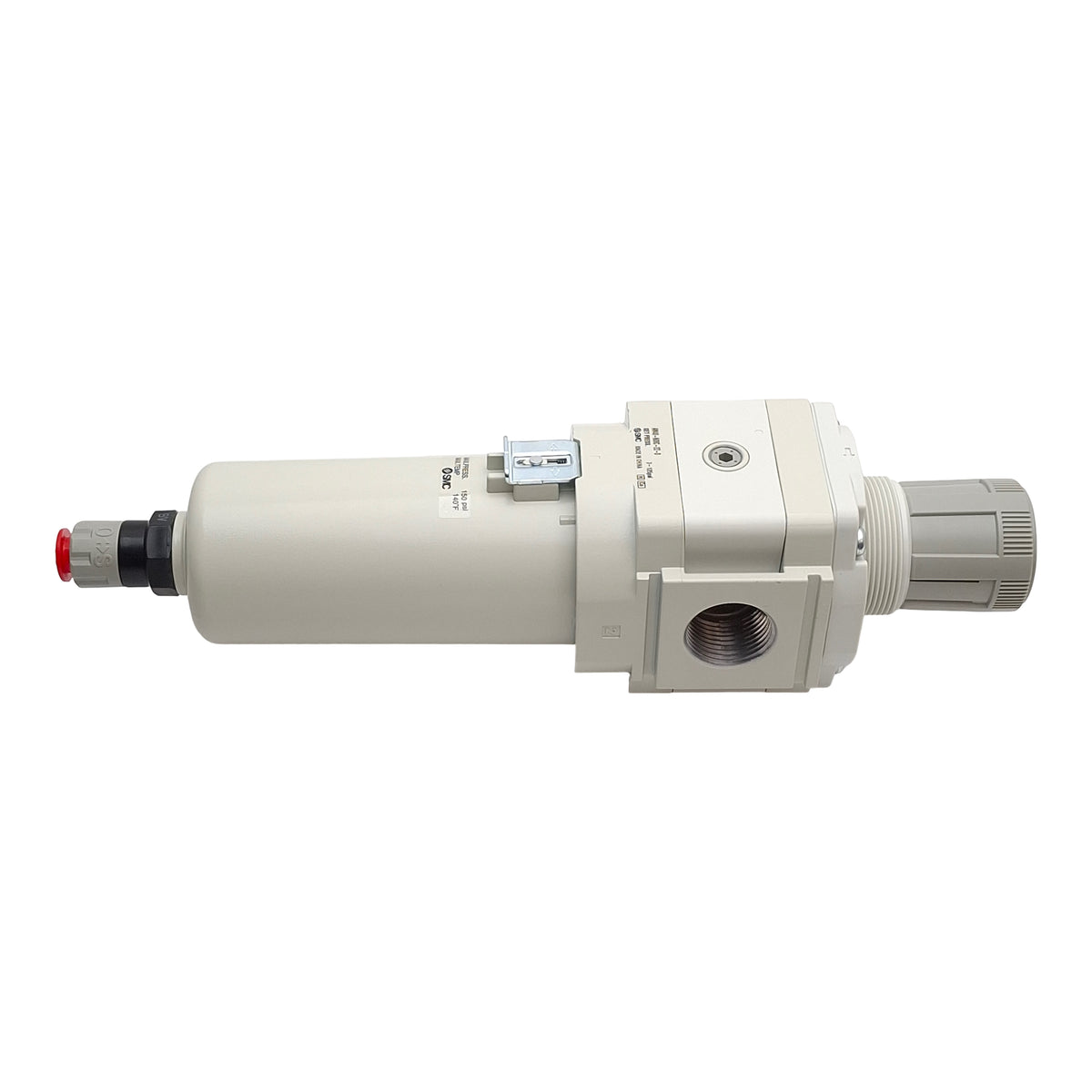 New SMC AW40-N06C-2Z-D Pneumatic Regulator, 3/4in NPT, 7-125PSI Set Pressure, 5µm