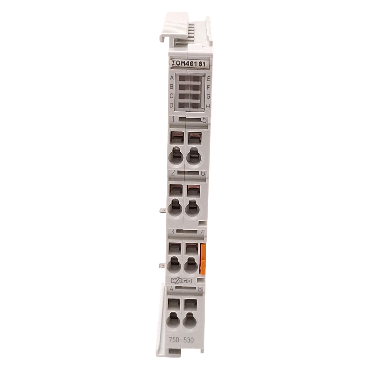Used Lot of 5 Wago 750-530 PLC Digital Output Module, 8-Channel, 24VDC 0.5A, DIN Rail