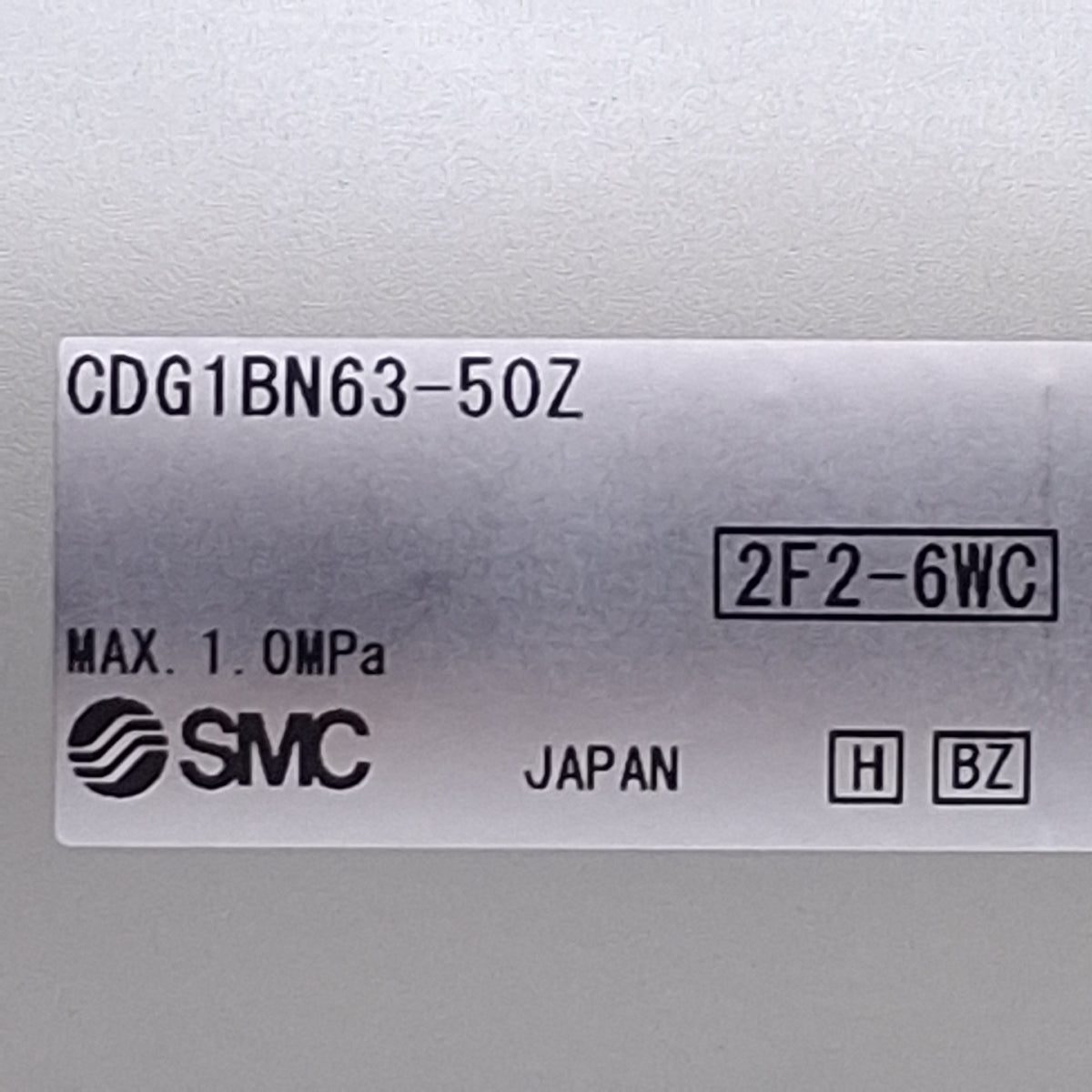 New – Open box SMC CDG1BN63-50Z Double Acting Air Cylinder ø63mm Bore, 50mm Stroke, Rc1/4