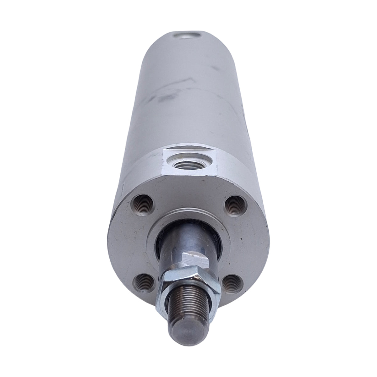 Used SMC NCGBN50-0450 Pneumatic Cylinder, Bore 50mm, Stroke 4.5in, Port 1/4in NPT