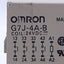 Used Omron G7J-4A-B DC24 Electromechanical Power Relay 4PST-NO Contact, 24VDC Coil