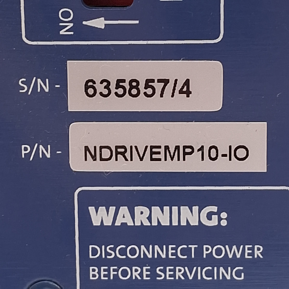 Used Aerotech A3200 NDRIVEMP10-IO NDrive Servo Drive, 1-Axis, FireWire, 10-80VDC 5A