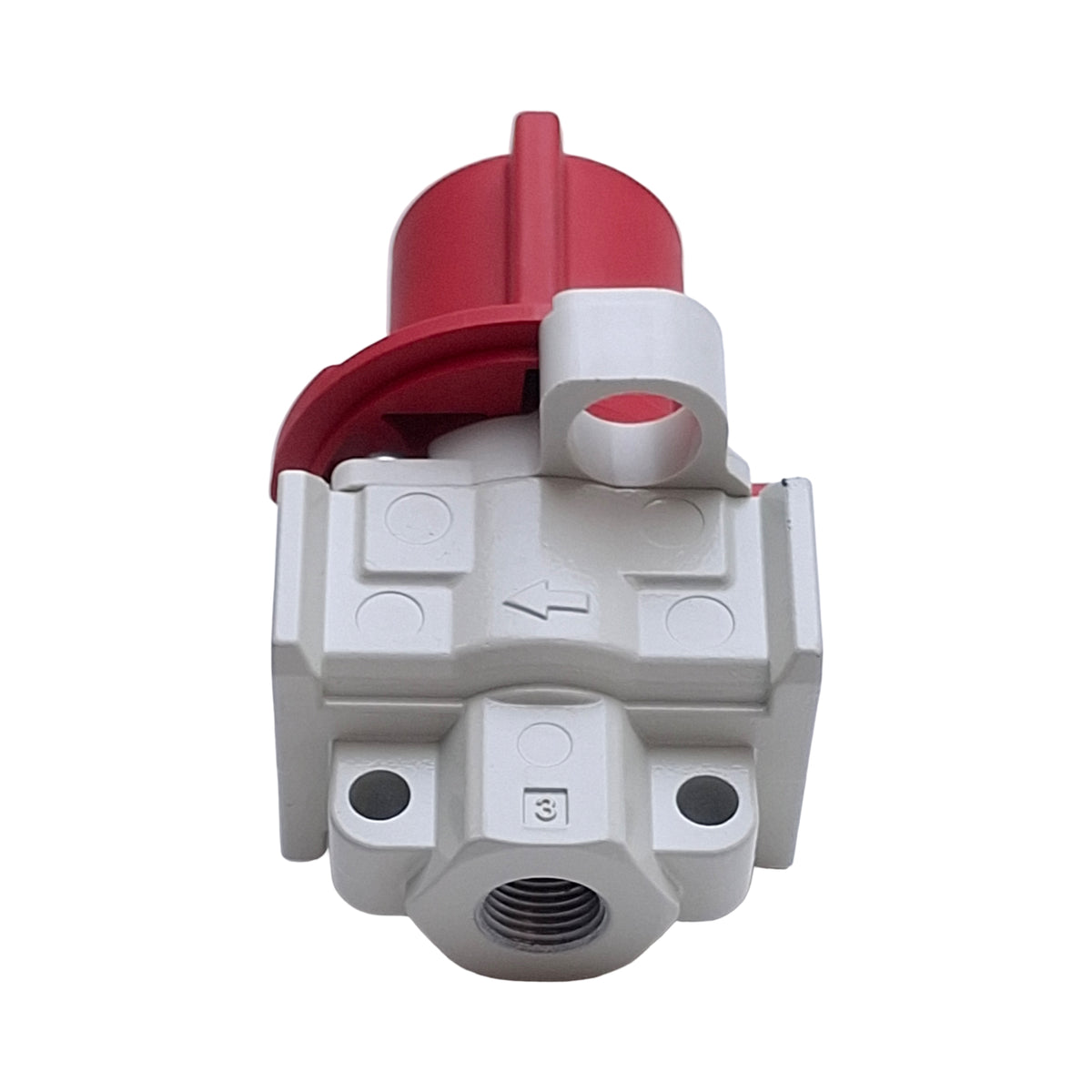 New SMC VHS20-02A Pressure Relief Valve 3-Port, 0.1~1.0 MPa, Single Action, Rc1/4