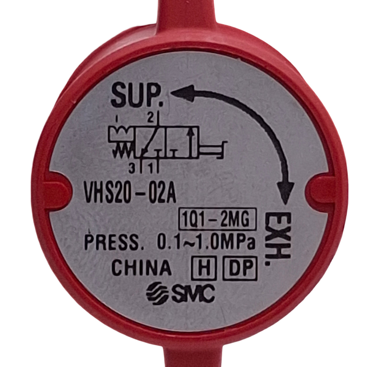 New SMC VHS20-02A Pressure Relief Valve 3-Port, 0.1~1.0 MPa, Single Action, Rc1/4