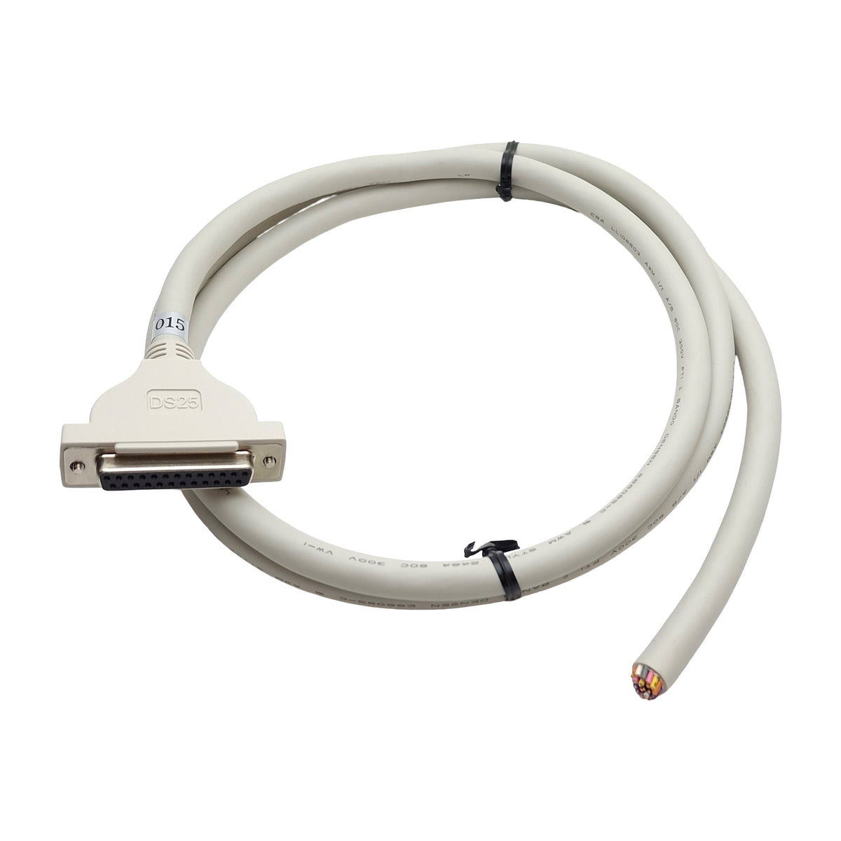 New SMC AXT100-DS25-015 Connector Cable DB25F to Flying Leads 1.5m, VQ1000, VV5Q*