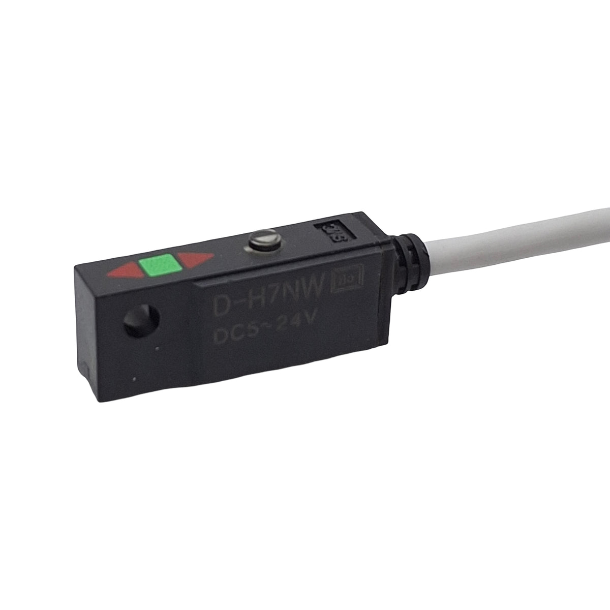 New – Open box SMC D-H7NW Solid State Auto Switch, 4.5-28VDC, 3-Wire PNP Output, Band Mount