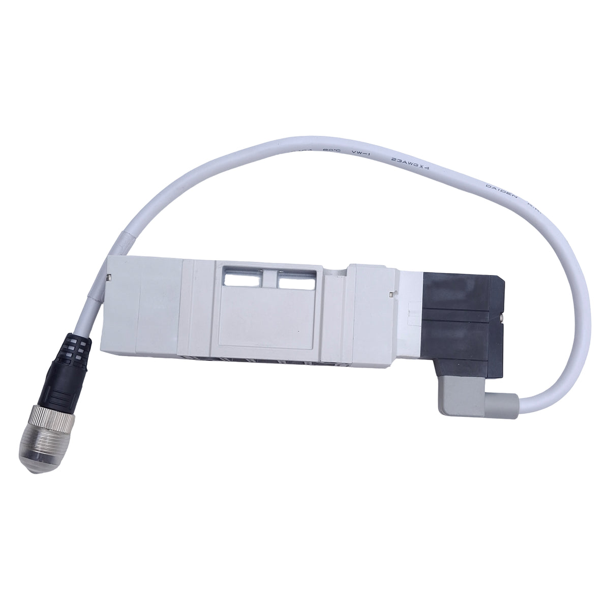 New SMC SV3400-5W1U Solenoid Valve 3-Position 5-Port, 0.2-0.7MPa, 24VDC Coil
