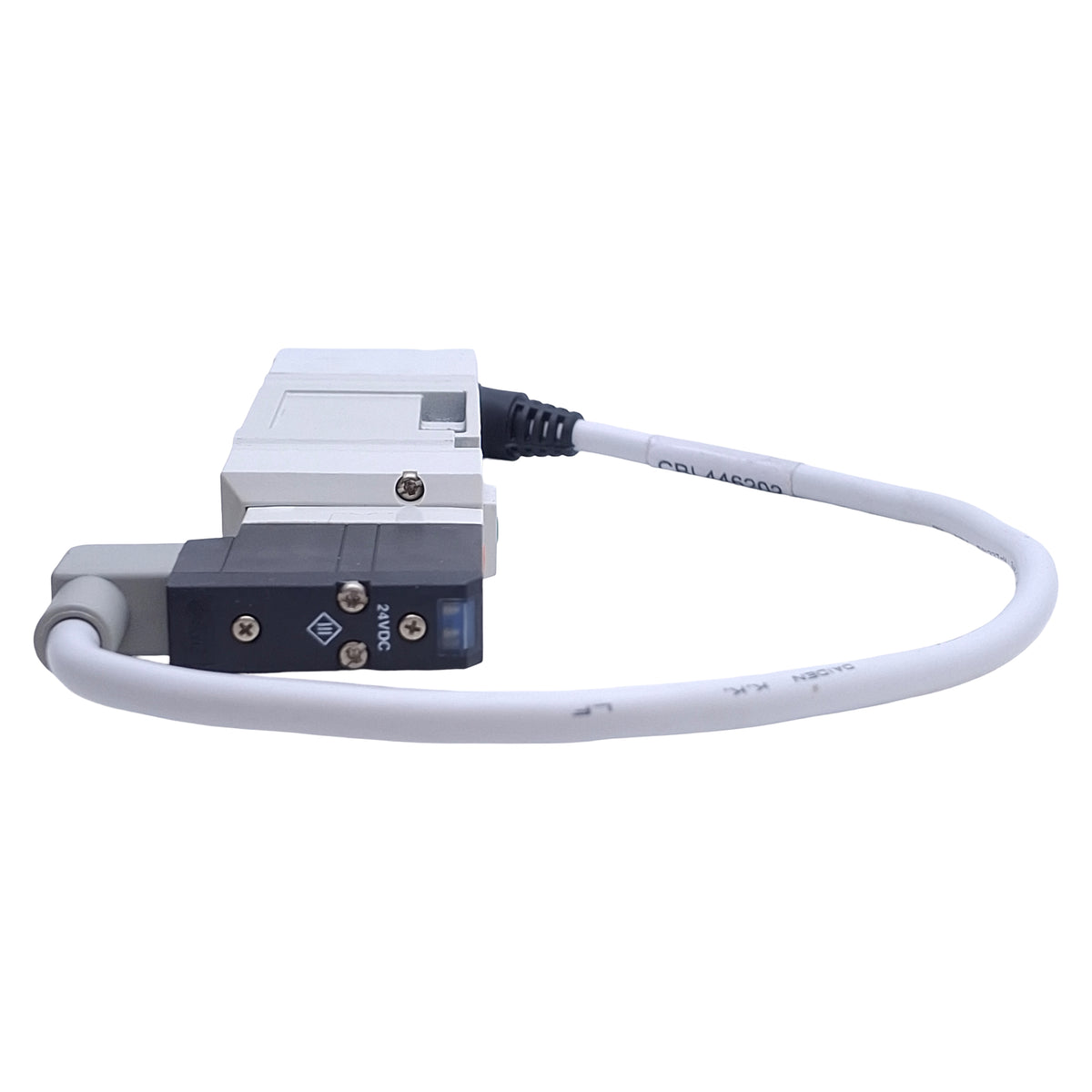 New SMC SV3400-5W1U Solenoid Valve 3-Position 5-Port, 0.2-0.7MPa, 24VDC Coil