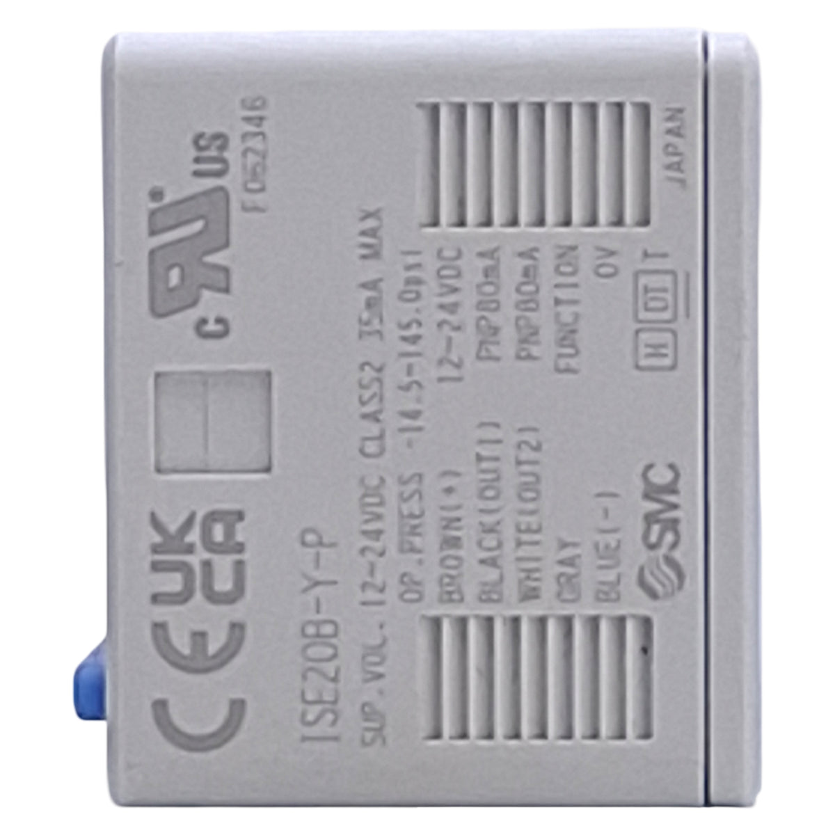 New – Open box SMC ISE20B-Y-P-M5 Digital Pressure Sensor PNP, -14.5 to 145psi, 5-Pin, M5 Port