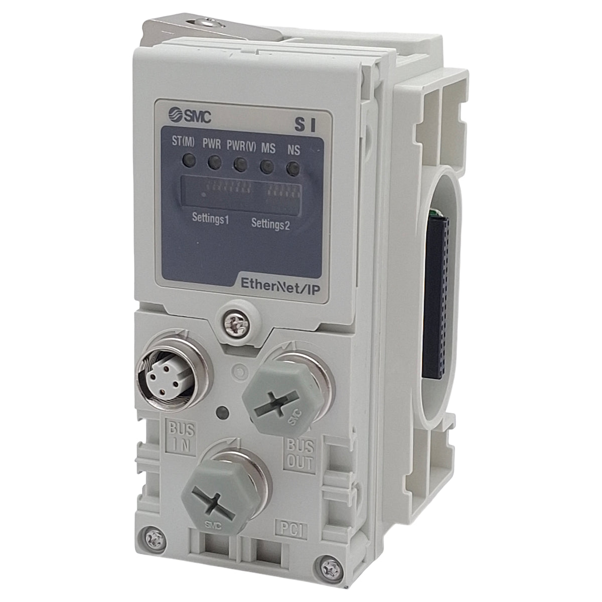 New SMC EX600-SEN3-X80 Ethernet/IP Fieldbus SI Unit, PNP, 32-Output, 2-Port, 24VDC