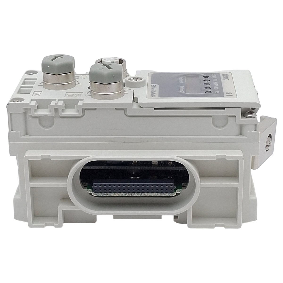 New SMC EX600-SEN3-X80 Ethernet/IP Fieldbus SI Unit, PNP, 32-Output, 2-Port, 24VDC