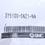 New SMC SY5100-5NZ1-NA Solenoid Valve 2-Position 5-Port, 0.15-0.7MPa, 24VDC Coil