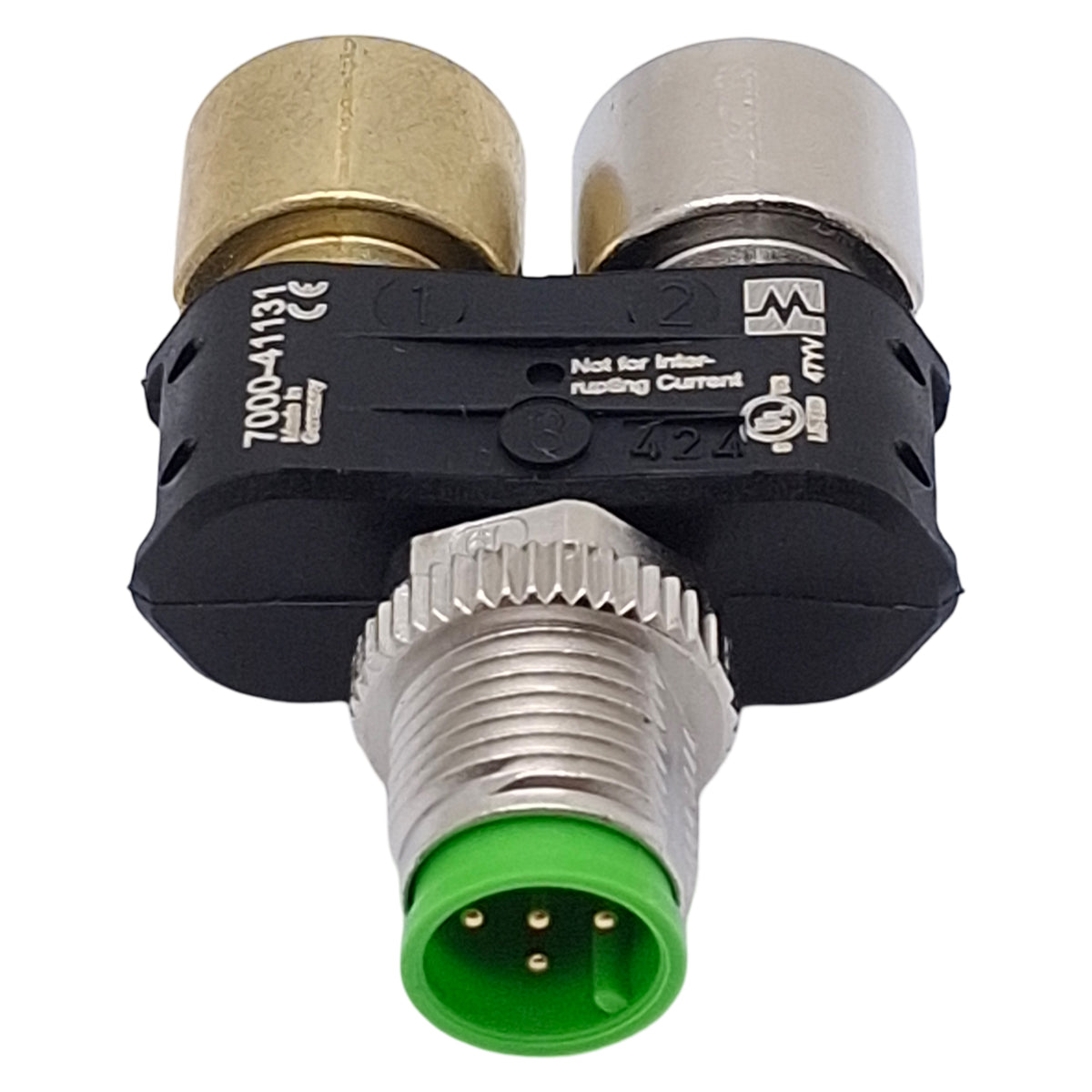 New MurrElektronik 7000-41131-0000000 T-Coupler Connector, 5-Pin M12 Male/Female