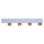 New – Open box Bussmann BB3P100M12 Comb Busbar 3-Phase, 12-Pin, 100A 600VACDC, 8-1/2in Length