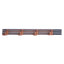 New – Open box Bussmann BB3P100M12 Comb Busbar 3-Phase, 12-Pin, 100A 600VACDC, 8-1/2in Length