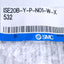New SMC ISE20B-Y-P-N01-W-X532 Digital Pressure Switch PNP, -14.5-145psi, 1/8 NPT