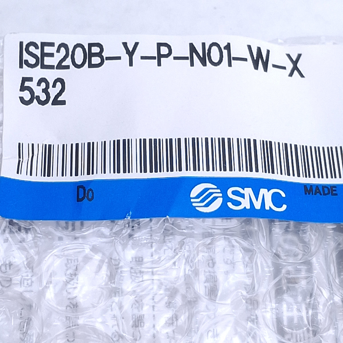 New SMC ISE20B-Y-P-N01-W-X532 Digital Pressure Switch PNP, -14.5-145psi, 1/8 NPT