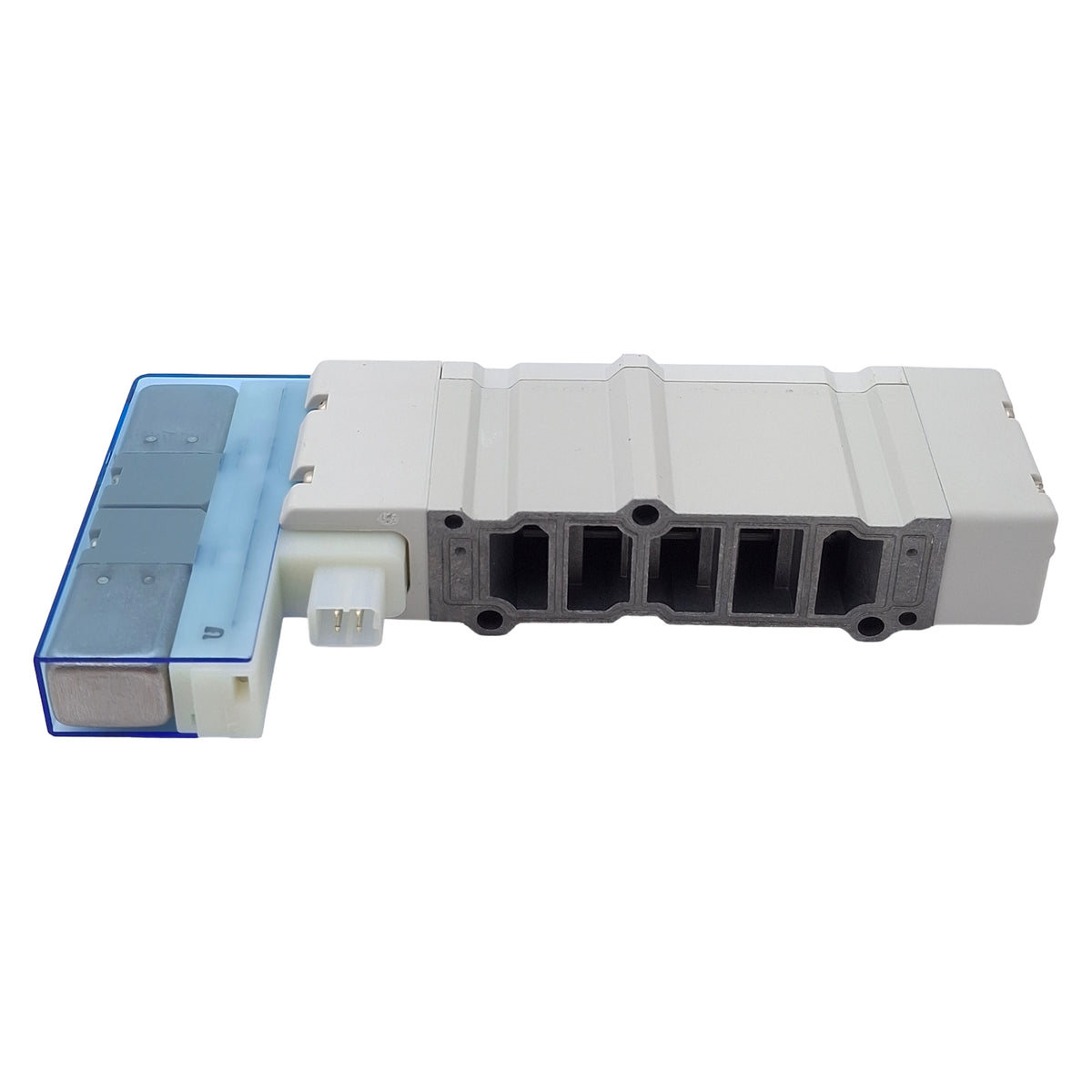 New SMC SY7201-5U1-NA Base-Mount Solenoid Valve, 5/2-Way, 0.1-0.7MPa, 24VDC Coil