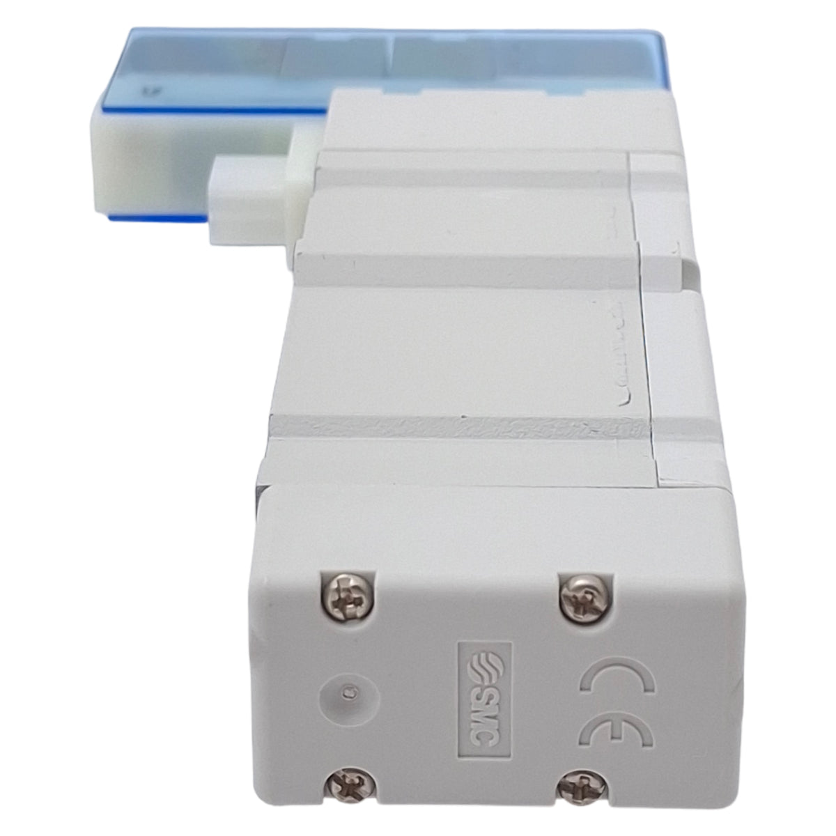 New SMC SY7201-5U1-NA Base-Mount Solenoid Valve, 5/2-Way, 0.1-0.7MPa, 24VDC Coil