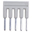 New Lot of 25 WAGO 2000-405 TOPJOB'S Jumper For 2000 Series, 5-Position, 3.5mm Pitch