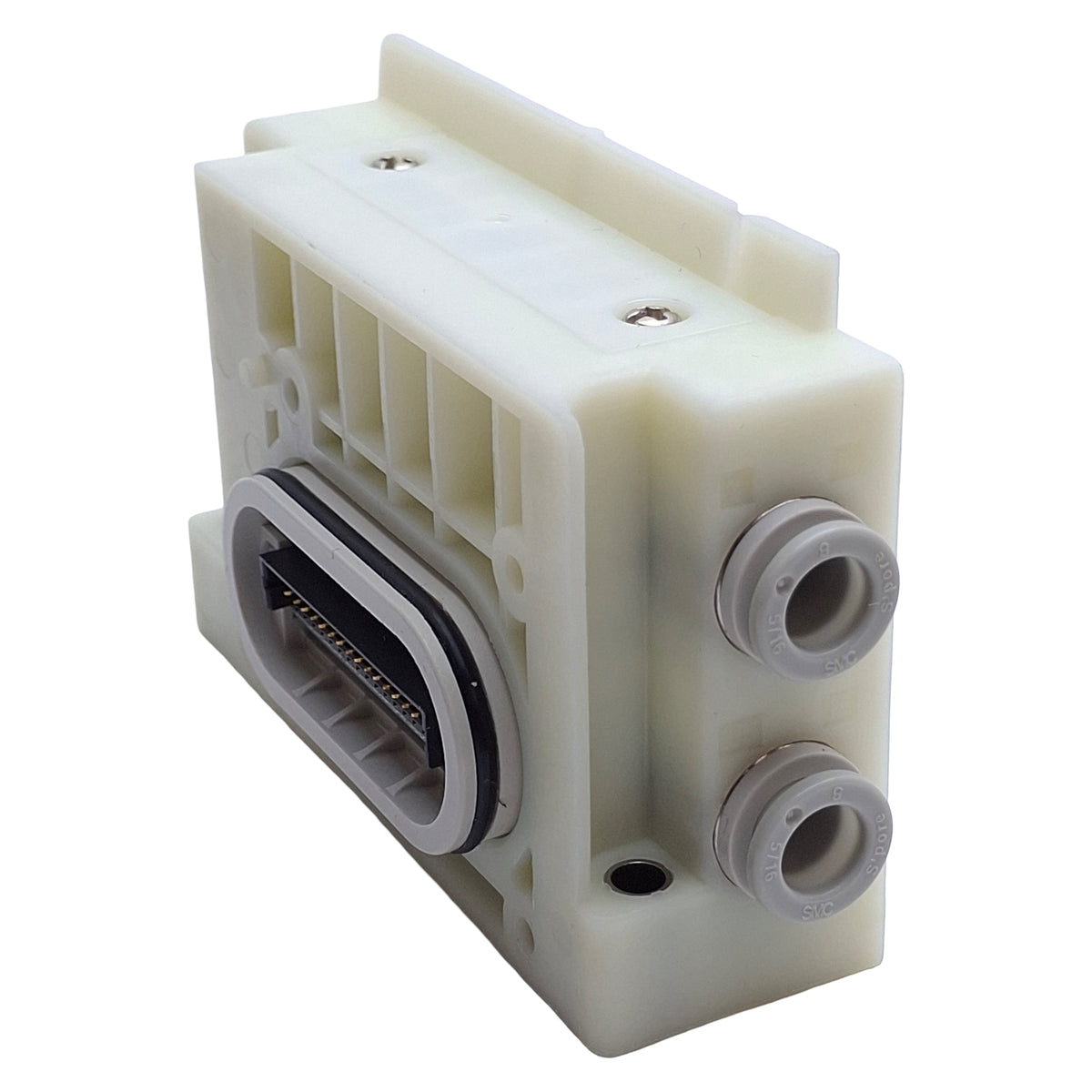 New SMC SY30M-1-1A-C8-NA Solenoid Valve D Side End Plate, 4/5-Port ø8mm One-Touch