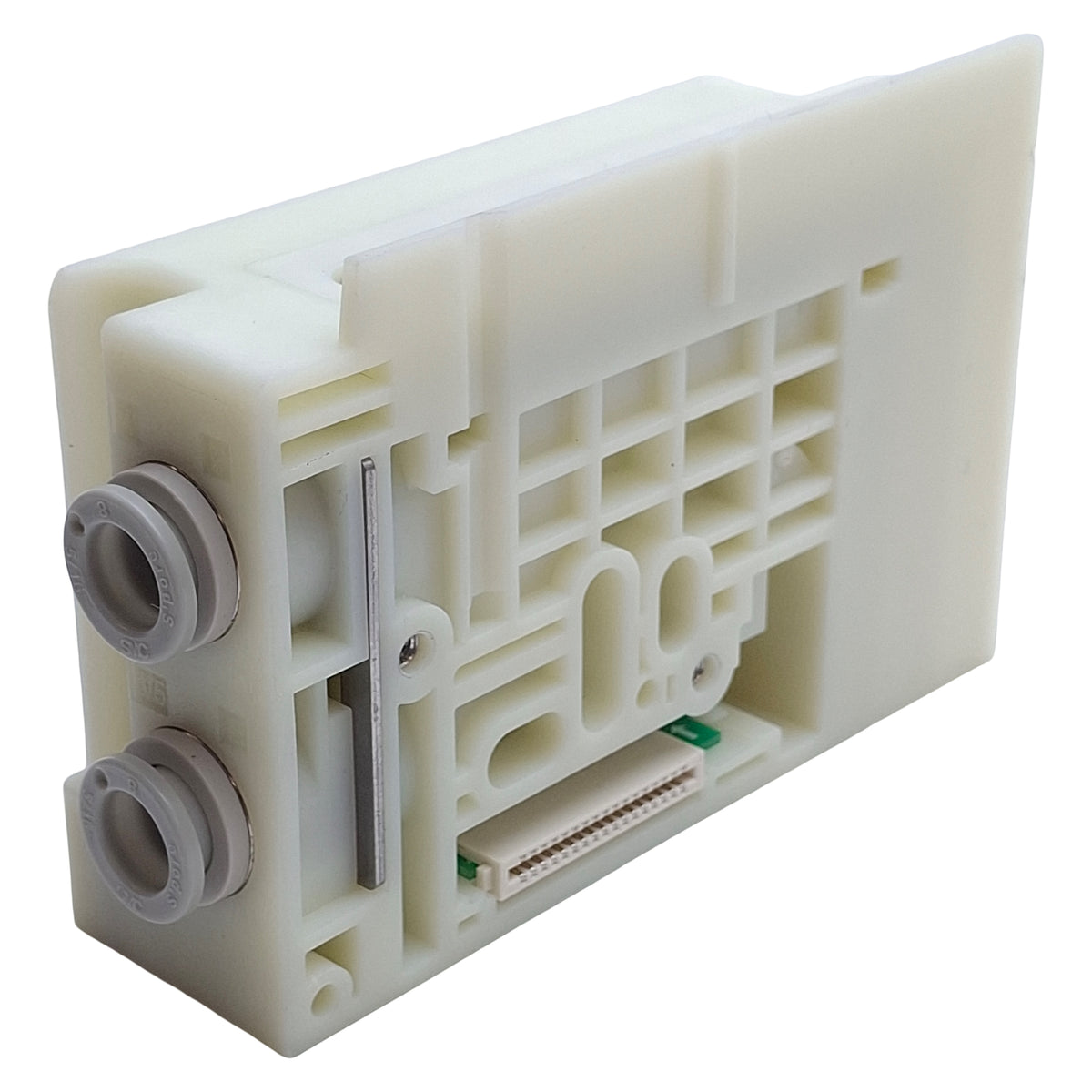 New SMC SY30M-1-1A-C8-NA Solenoid Valve D Side End Plate, 4/5-Port ø8mm One-Touch