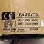 Used Patlite LES-202AW-RY LED Signal Tower, 2-Tier, Red/Amber, Direct Mount, 24VAC/DC