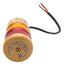 Used Patlite LES-202AW-RY LED Signal Tower, 2-Tier, Red/Amber, Direct Mount, 24VAC/DC