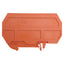New Lot of 25 WAGO 209-190 Orange Separator For Ex e/Ex i Applications, DIN Rail